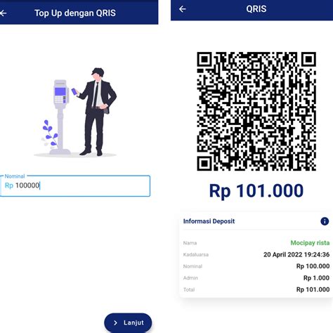 Galeri foto topup qris Topupper Premium VP terlebih via e-wallet Mahasiswa IT trik sederhana tanpa antri paling diminati di cek di menu samping akun