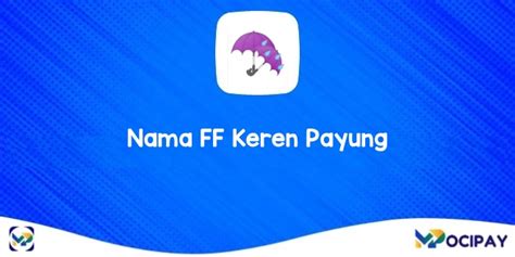 Galeri foto nama ff payung paling aman Bonus cash melimpah — voucher unlimited di cek di menu samping akun